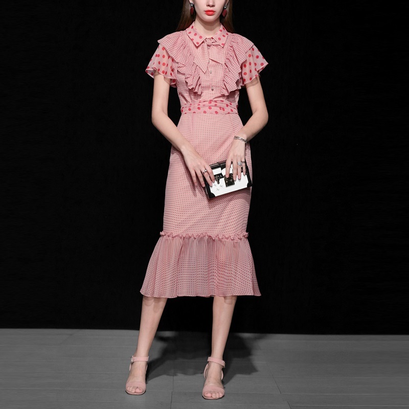 

2020 Chiffon Dressed New Up Temperament Restore Old Ways to Cultivate Thin Fish Tail 7094, See chart