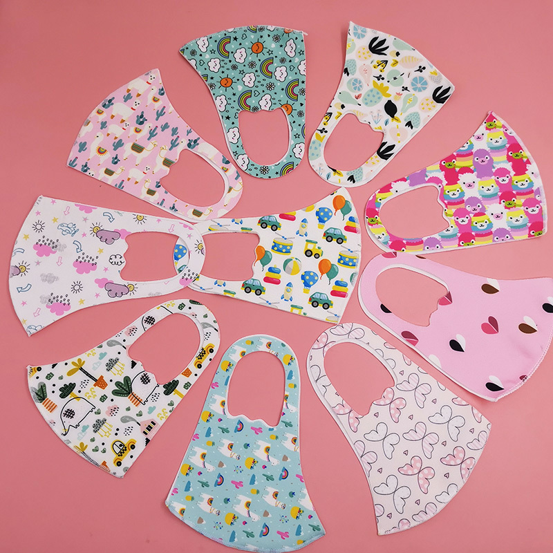 

Mask Children Masks Kids Face Mouth Nose Protection Cotton Masks Resuable Washable Fashion Anti-dust Masks Dust Proof Dhl Fast Delivery