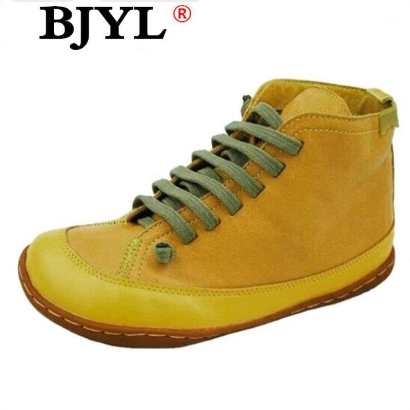 

2020 Women Winter Snow Boots PU Leather Keep Warm Ankle Boots Woman Short Vintage Casual 2020 Women Botas Mujer1, Orange