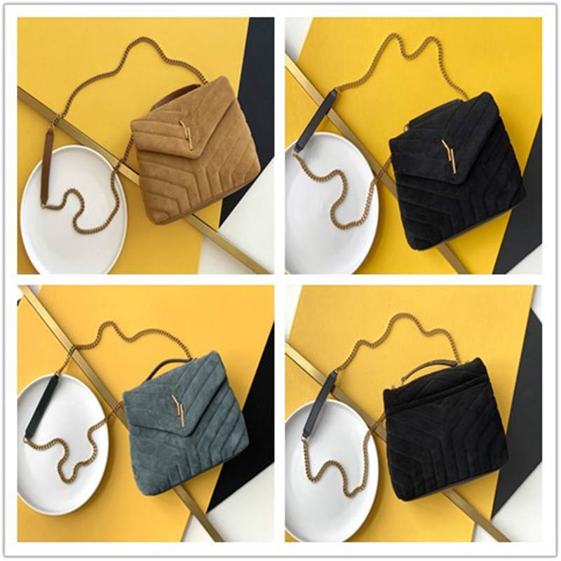 

Designer Luxury Lady's Suede Bags Loulou Puffer Quilted Leather Small Crossbody Shoulder Bag Size:25x17x9cm, Don't pay it