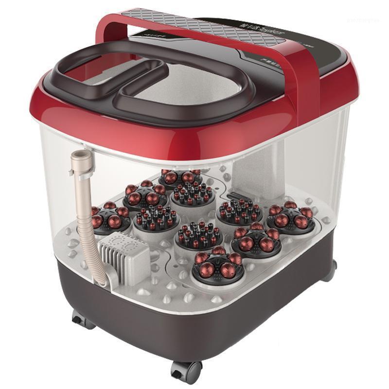 

Foot tub home heating thermostat automatic massage sweat steam health foot massage machine high bucket1