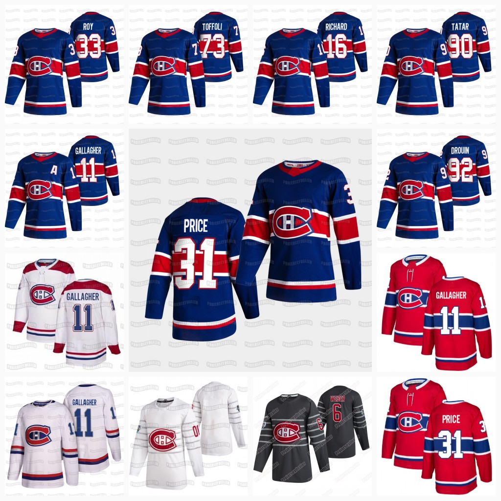 

Womens Carey Price Montreal Canadiens Cole Caufield Jersey 2021 Reverse Retro Jake Allen Brendan Gallagher Domi Anderson Danault Drouin Kotkaniemi Weber, Red womens s-2xl