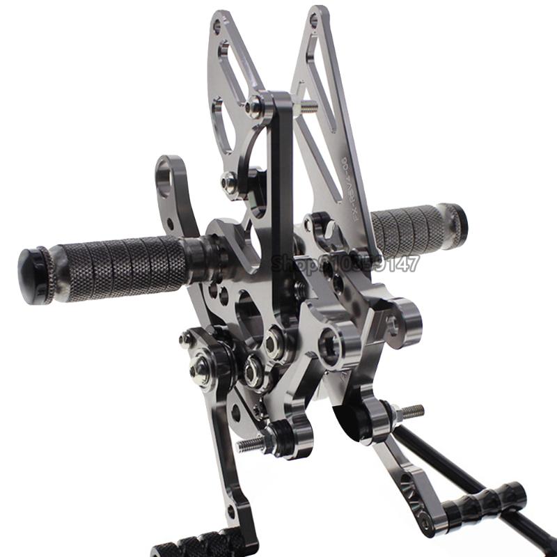 

Motorcycle Adjustable Rearsets Foot Pegs Footrest for Aprilia RSV4 RSV4RF 2009-2020 2010 2011 2012 2013 2014 2020