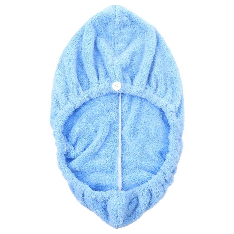 

Super Absorbent Shower Caps Soft Hair Fast Drying Towel Hair Wrap Turban For Women