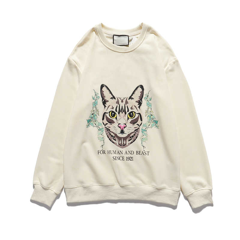 

Casual Men Women Hoodie with Letter Printed Fashion Mens Long Sleeve Sweatshirts New Streetwear Hoodies Clothing 2 Colors -2XL, Black