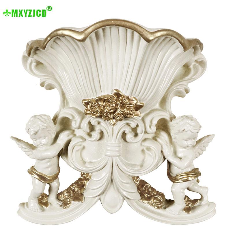 

Wall-mounted Angel Flower Pot Figure Statue Resin Flower Arrangement Container Item Storage Tool Home Decoration Accessories