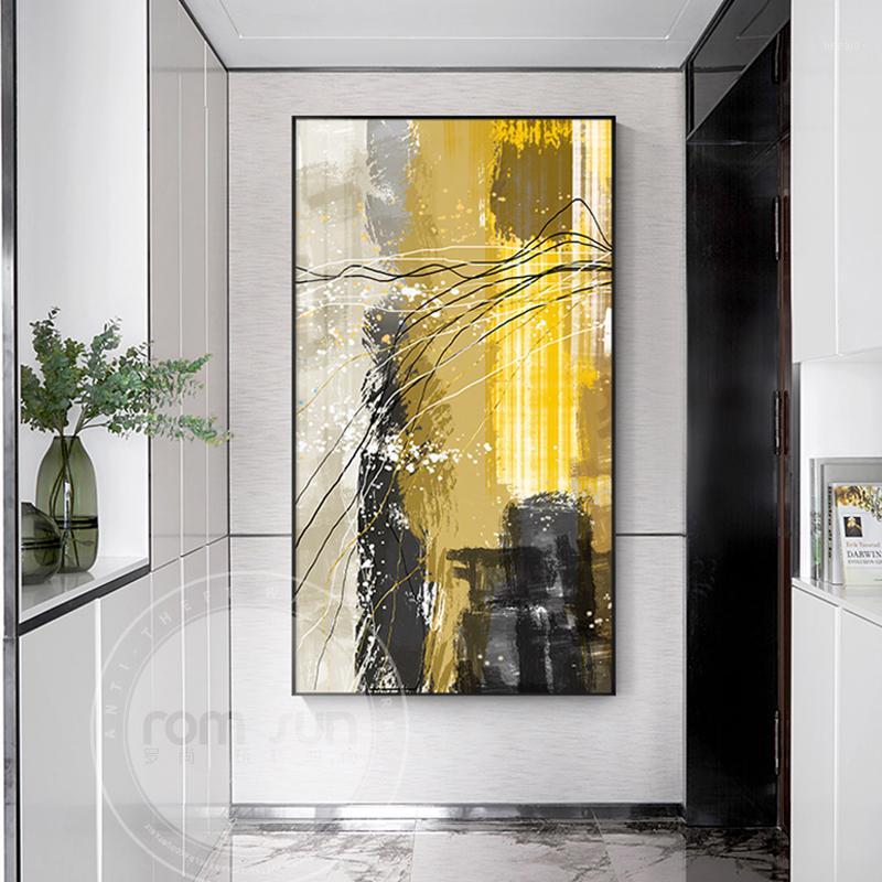 

Abstract Colour Blocks Canvas Painting Nordic Style Watercolor Poster and Print Fashion Decor for Living Room HD Wall Art Decor1