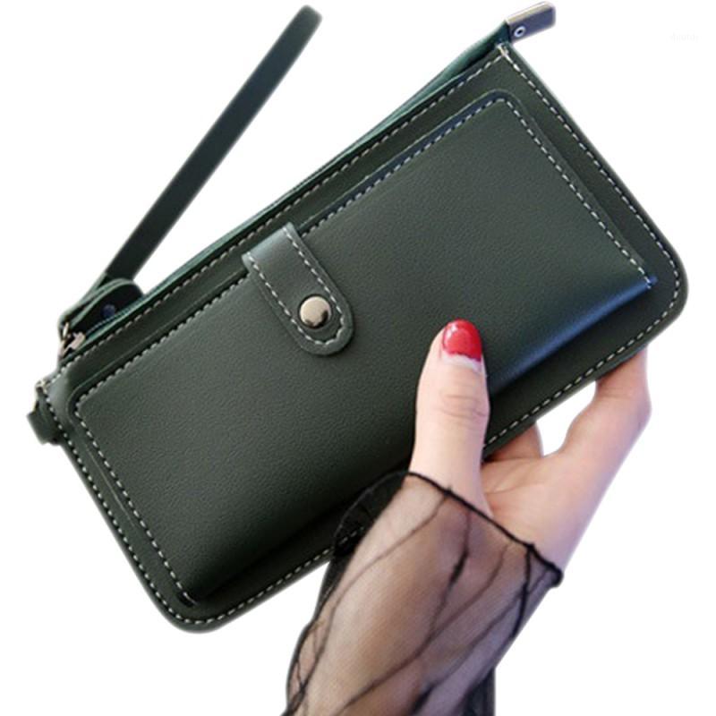 

Women's Wallet Top Quality PU Leather Wallet Carteira Multifunction Female Purse Long Big Capacity Card Holders Purse1