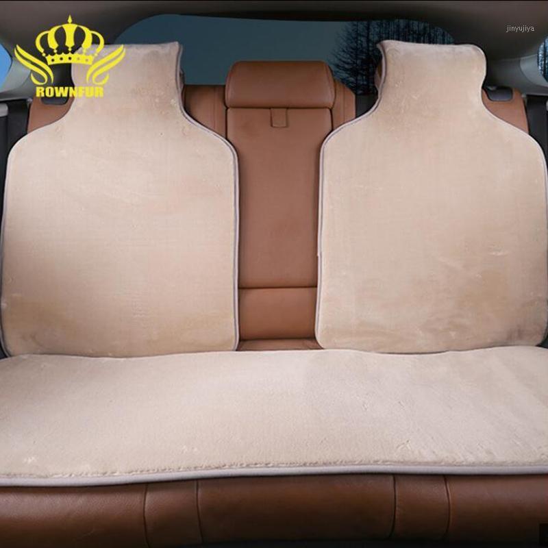 

faux car seat covers artificial capes for rear seat 5 colors soft winter warm summer is not hot selling 2020 new1