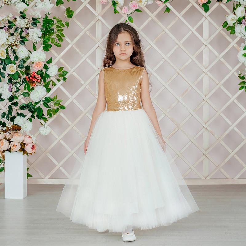 

Girl's Dresses Flower Girl Dress Piano Performance Princess, Red;yellow