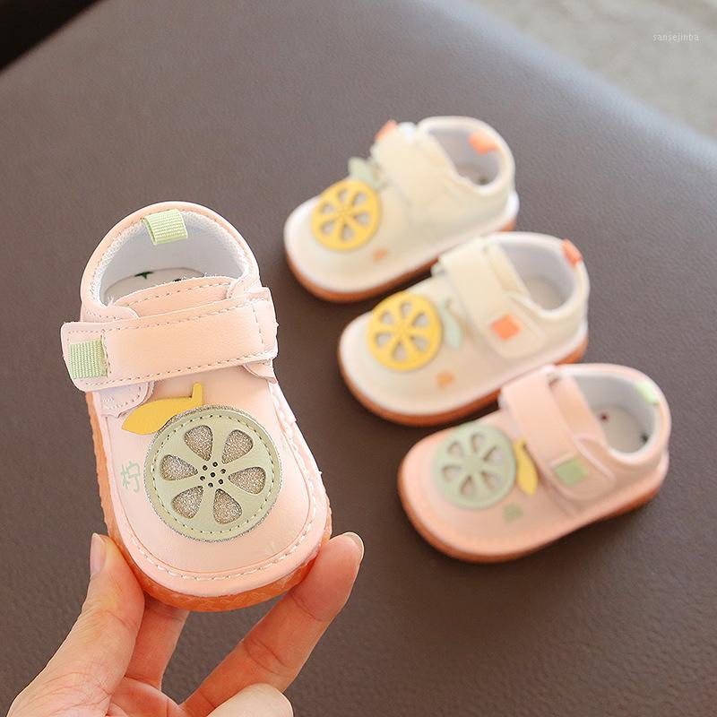 

New Designer Baby Shoes Girl Lemon Sneaker Soft Leather Anti-Slip Sole Infant First Walkers Toddler Casual Shoes Moccasins1, Sock