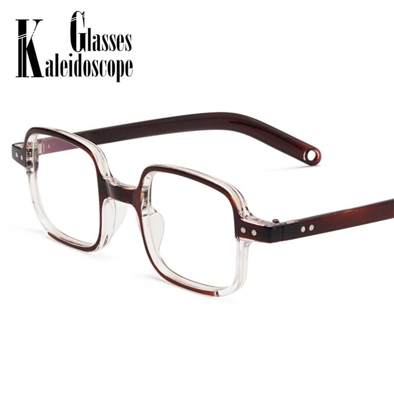 

Men Anti Blue Light Glasses Frame Small Square Eyeglasses for Women Transparent Computer Spectacle Eyewear Myopia Frames