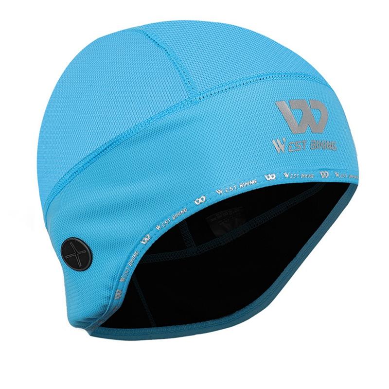 

SEWS-WEST BIKING Winter Sport Skull Caps Windproof Thermal Cycling Helmet Hat Running Riding Hiking Ski MTB Bike Headwear, Dark blue