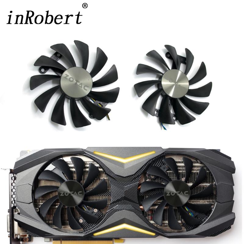 

New 95mm GAA8S2U 4Pin Cooler Fan Replace For Zotac GeForce GTX 1070 1080 AMP GTX1070 GTX1080 Graphics Card Cooling Fan