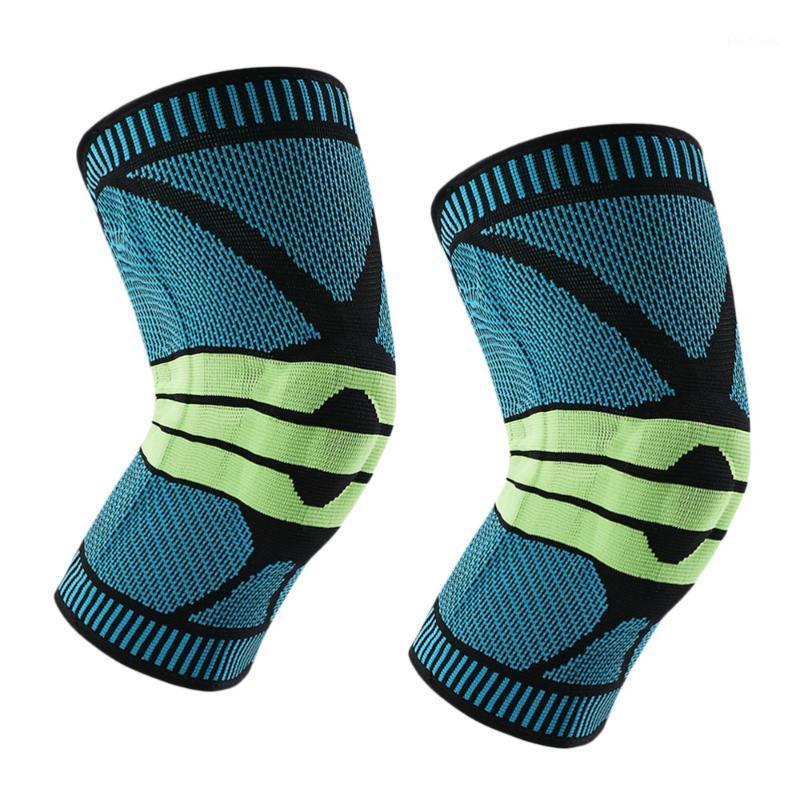 

2 Pack Knee Compression Sleeve Knee Brace Support for Running Football Sports1, Assorted color