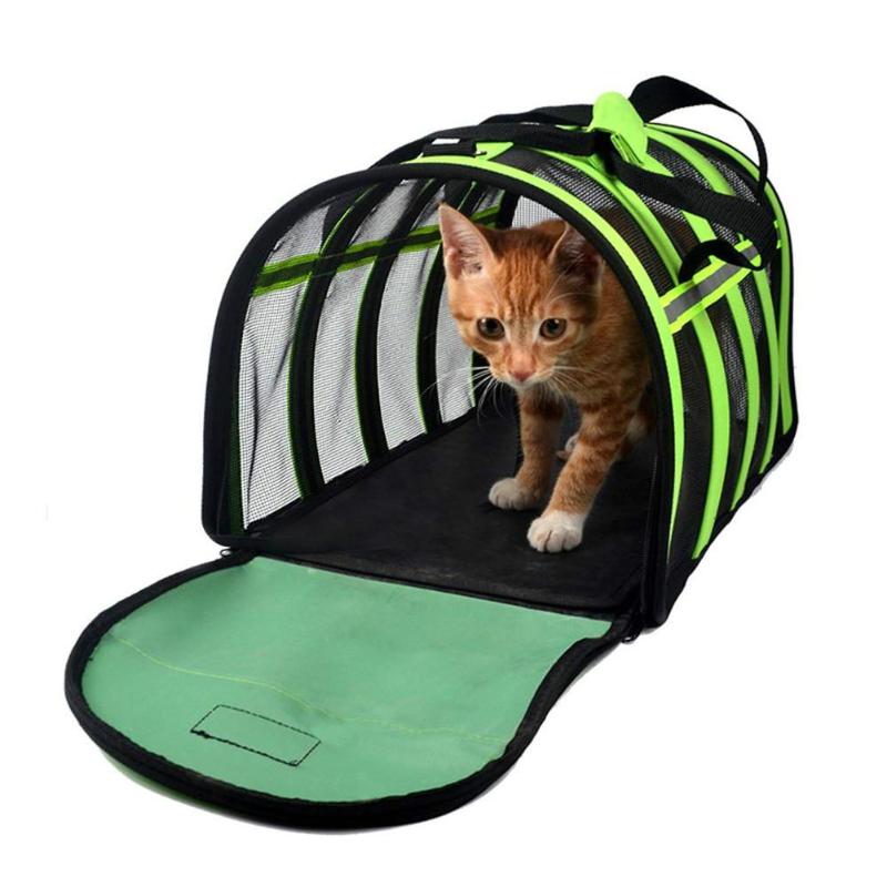 

Pet Carrier Dual-use Cat Dog Carrier Foldable Breathable Mesh Dogs Bag Travel Outgoing Handbag for Cats Dogs Yorkie Chihuahua