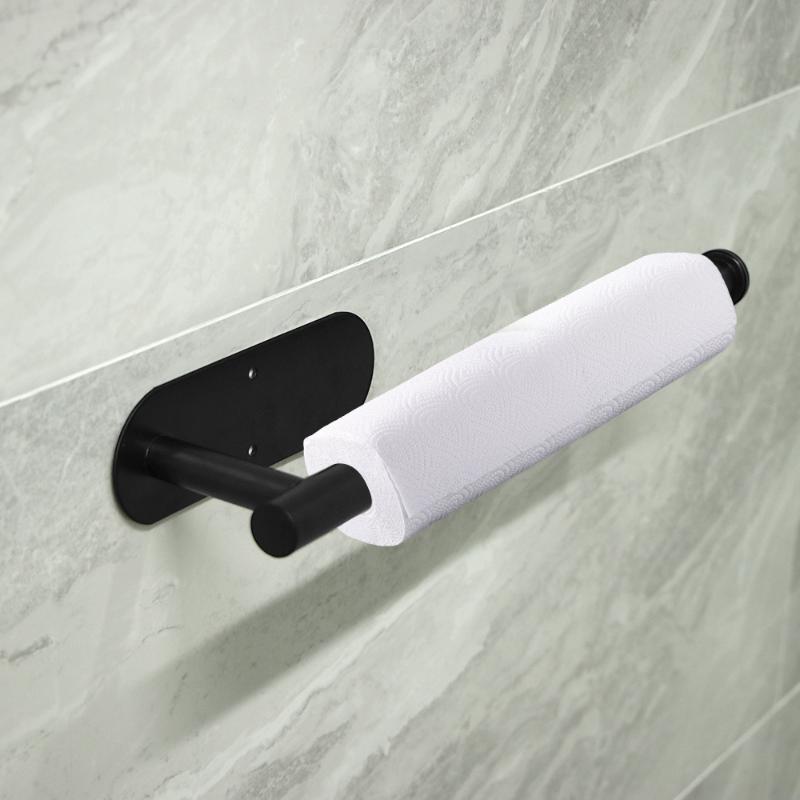 

Home Storage Tissue Shelf Organizer Paper Tissue Holder Self Adhesive Napkin Towel Rack Shelf For Kitchen Bathroom Storage