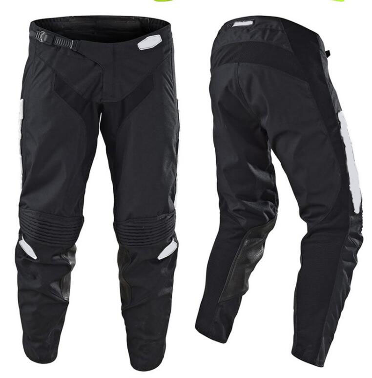 The new mountain summer riding trousers motorcycle field training downhill pants racing thin mesh transparent pants-image-553668225