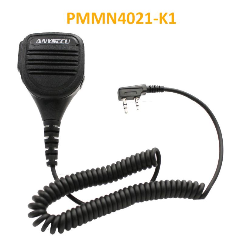 

Waterproof Mic-PMMN4021-K1 Speaker Mic Microphone for Baofeng Puxing Quansheng Two Way Radio TH-UV8000D UV-5R BF-888S UV-5R etc