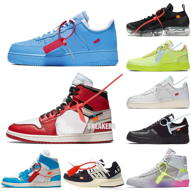 

Mens womens off Shoes MCA white Blue Red mac Silver Metallic Volt Low Triple black green GNER Presto 2.0 Chaussures Designer Sneakers, Color 20