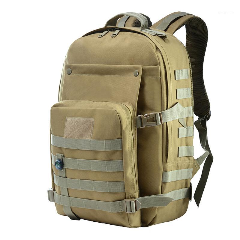 

40L Tactical Backpack Outdoor Hiking Travel Backpack Camouflage Camping Bolsa Men Waterproof Sports Bag1, Jungle digital