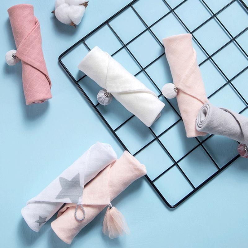 

1 Pc Baby Facecloth Bath Towel Handkerchief Burp Cloth Soft Gauze Absorbent Saliva Towel Newborn Infants Washcloth Shower Gifts, Green