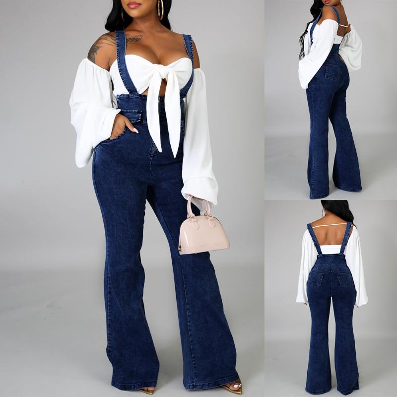 wholesale denim jumpsuit