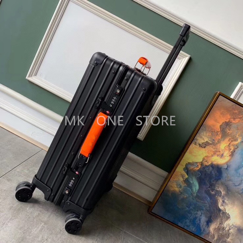2022 Fashion Hommes Femmes Newset Voyage Valcule Valcule Sac à bagages Sac à main Bague Boîte Spinner Universal Roue Sacs Duffel