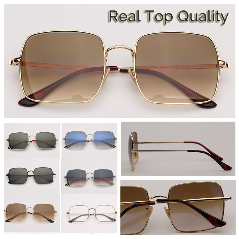 

sunglasses fashion sunglasses high quality square sun glasses for mens men women womens UV400 lentes des lunettes de soleil pour hommes