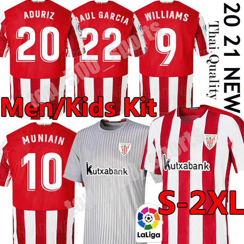 

20 21 bilbao Soccer Jersey Athletic WILLIAMS MUNIAIN ADURIZ football shirts I.MARTINEZ RAUL GARCIA Camiseta de futbol Men uniforms jerseys, Black;yellow