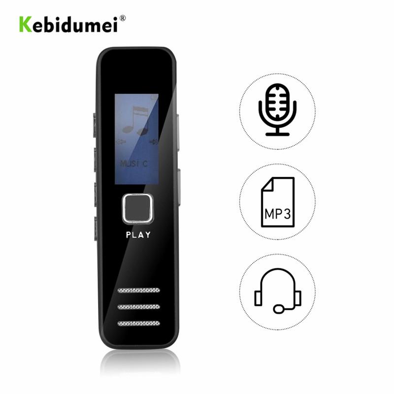 

kebidumei Mini Digital Voice Recorder Audio Pen 20-hour Audio Recording Voice Activated Telephone Record MP3 Player Dictaphone