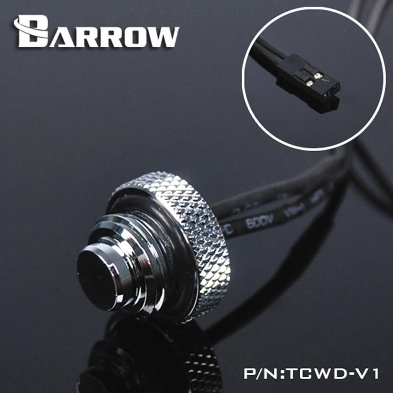 

Barrow 10K temperature water stop sealing plugs TCWD-V1/TCWDL-V1 , G1/4 water cooling plugs ,Standard type and Extended type