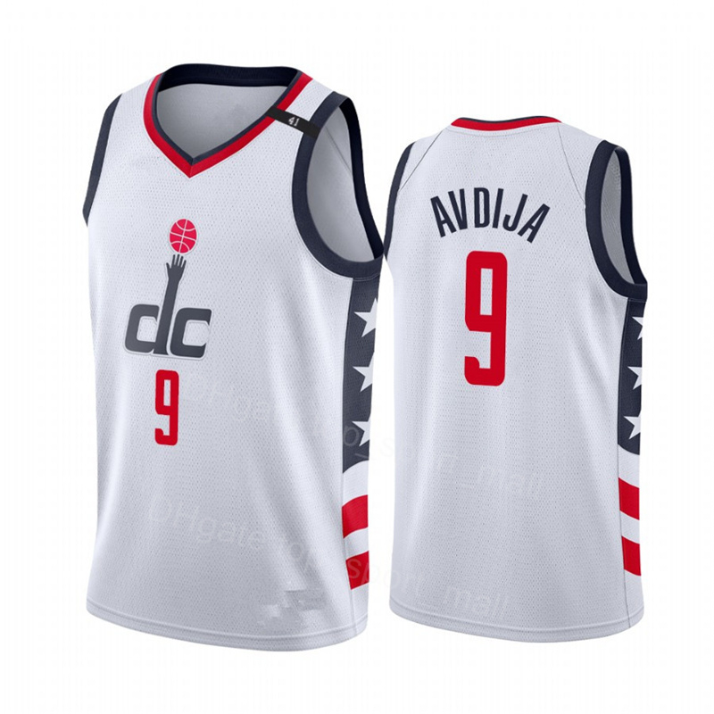 2021 PROJET PICK 7 KILDIAN HAYES JERSEY 9 Deni Hommes Blanc AVDIJA 13 Kira Lewis JR New Red Blue Custom Nom City Classic Basketball Edition