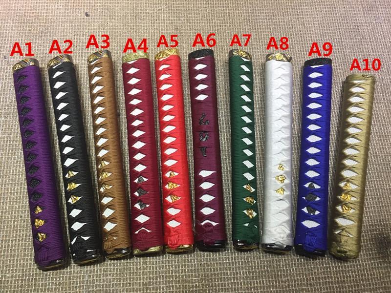 

New High Quality Sword Katana Handle Tsuka For Japanese Sword Samurai Katana Menuki Fuchi Kashira1