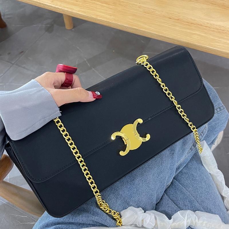 

5A Top Quality Underarm Bags Famous Designer Handbags Women, Shoulder Bags, Rectangular Multicolor Fashion Bags Wholesale, Black