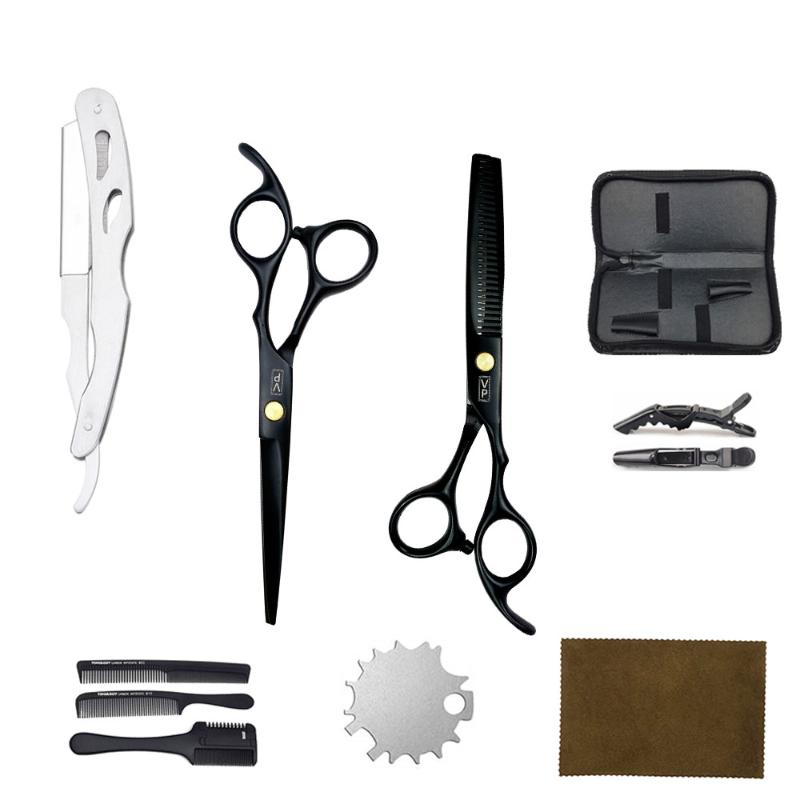 

6'' 17cm JP 440C Hairdressing Scissors Cutting Shears Thinning Scissors Professional Hair Barber shop thinning