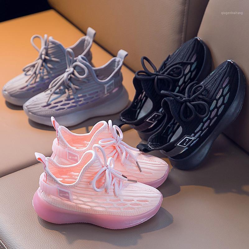 

Children Shoes Unisex Toddler Boys Girls Child Sneakers Breathable Fashion Casual Kids Shoes Size 26-37 2020 New Spring Autumn1, Black