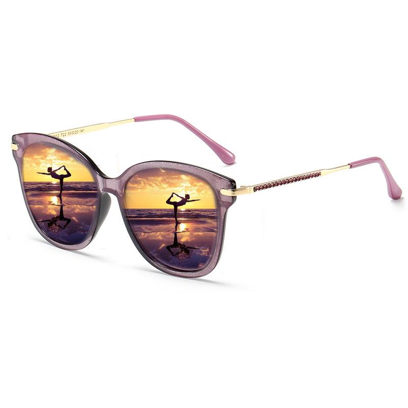 

yeckpowo Womens Sun glasses Polarized Luxury Ladies Brand Designer polarized Lens Sunglasses Eyewear Women gafas Female oculos