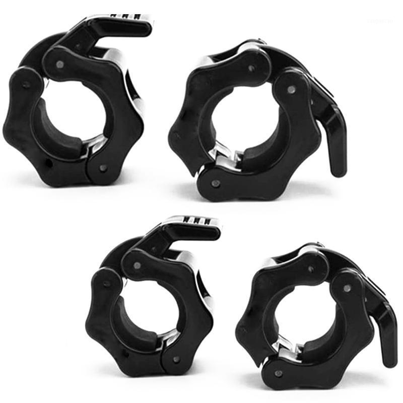 

1-Inch Barbell Collar Dumbbell Collars Quick Release Barbell Locking Collar Clamps for Weightlifting Training 4 Pack1