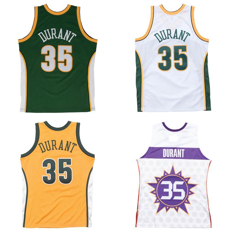 

Stitched basketball jersey Kevin Durant Mitchell and Ness 2007-08 classic retro jerseys Men Women Youth S-6XL, Stitched jersey