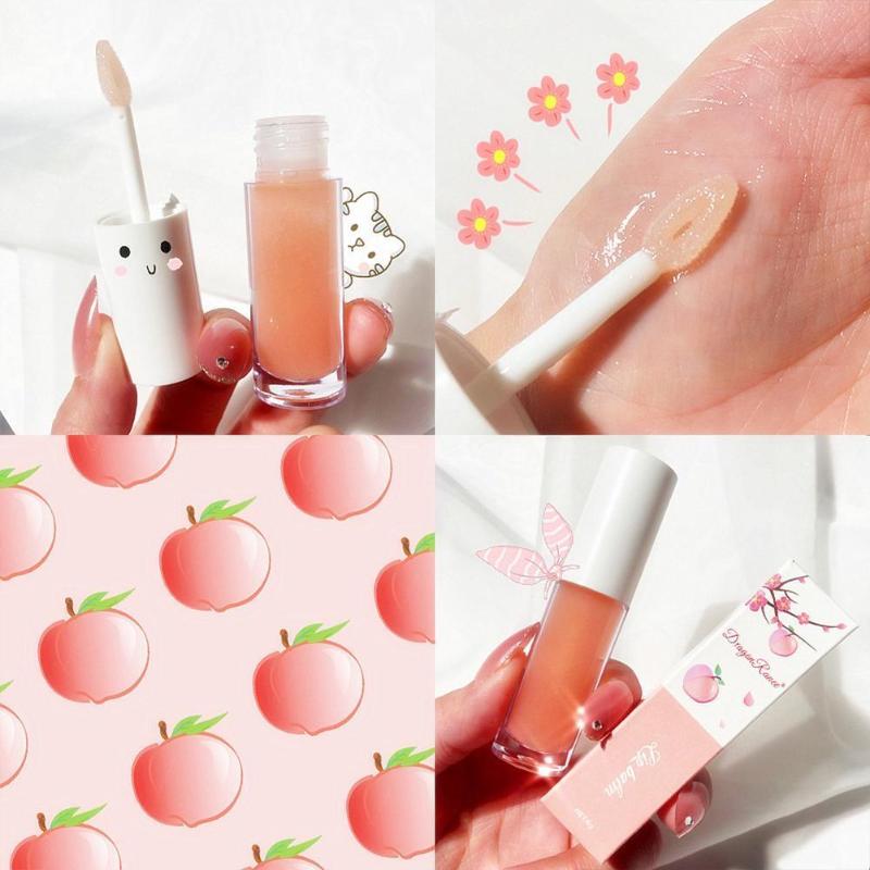 

Mirror Water Lip Gloss Lip Glaze Transparent Glass Lipgloss Liquid Eauty Colors Make Oil Lipstick Up Peach 6 Bros B3C9, 01