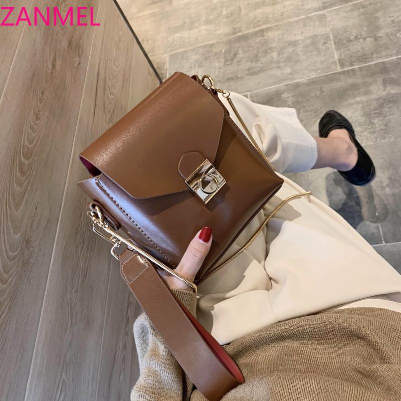 

Korean Women Handbags Small Mobile Phone Bag 2021 New Casual Wild Lady Shoulder Chains Packages Fashion Girl Messenger Bag Black