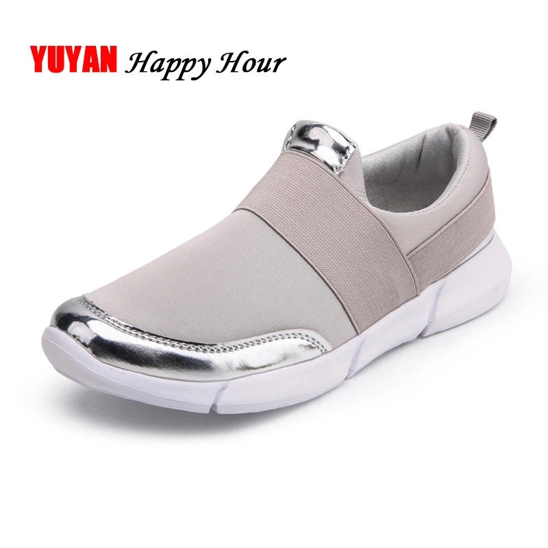 

2019 Spring Sneakers Women Casual Shoes Soft Comfortable Women Loafers Shoes Ladies Flats A615 #ul2N, Black