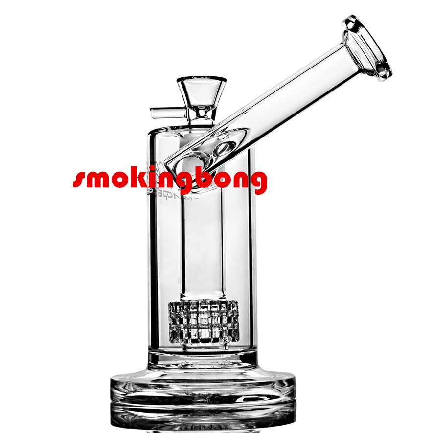 

Heady Mobius Matrix sidecar Glass Bong Birdcage Perc Glass Bongs Thick Glass Water Smoking Pipes With 18 mm joint