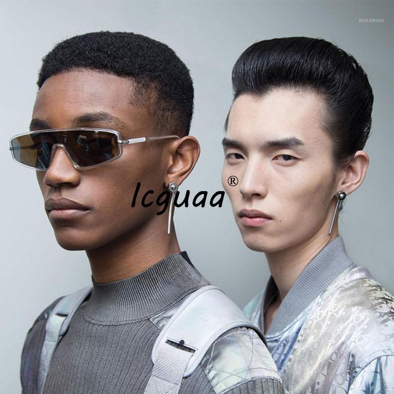 

Fashion Design Cool Shield Style Vintage Sunglasses Flat Top Sunglasses Male Goggles Sun Glasses UV4001