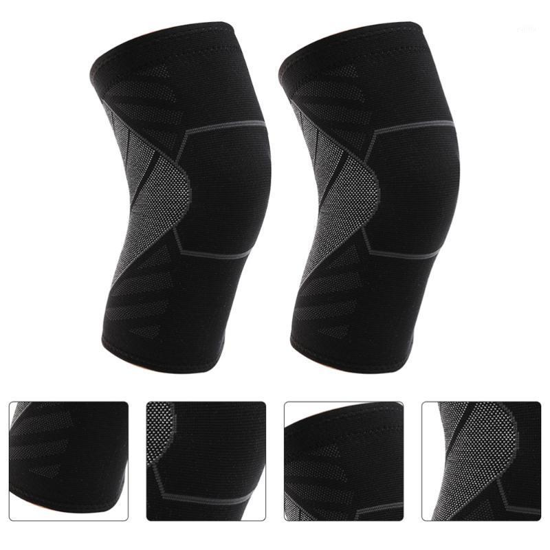 

2pcs Sports Knit Knee Cover Elastic Knee Brace Protective Pad for Adult1, Assorted color