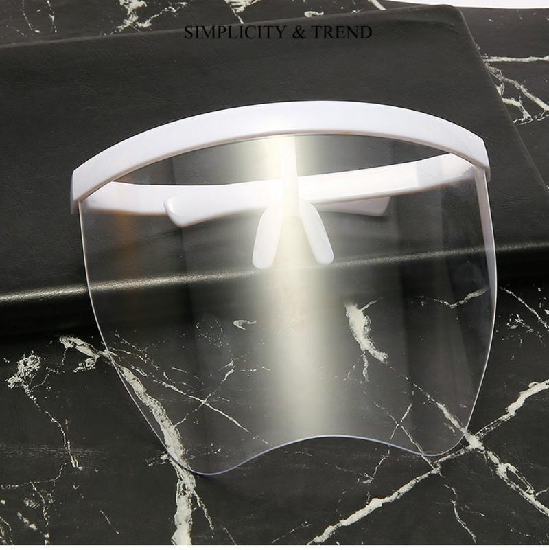 

Oversized One Piece Rimless Outdoor Windproof Women Sunglasses Sports Anti-Peeping Goggle Men Shade Mask Sun Glasses FML