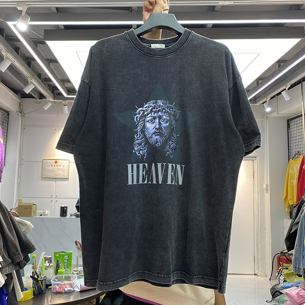 

T shirt Cotton Casual Men Women High Quality Hip Hop Print Tee Oversize Tops Vintage Short Sleeve Real Pics, 634 beige