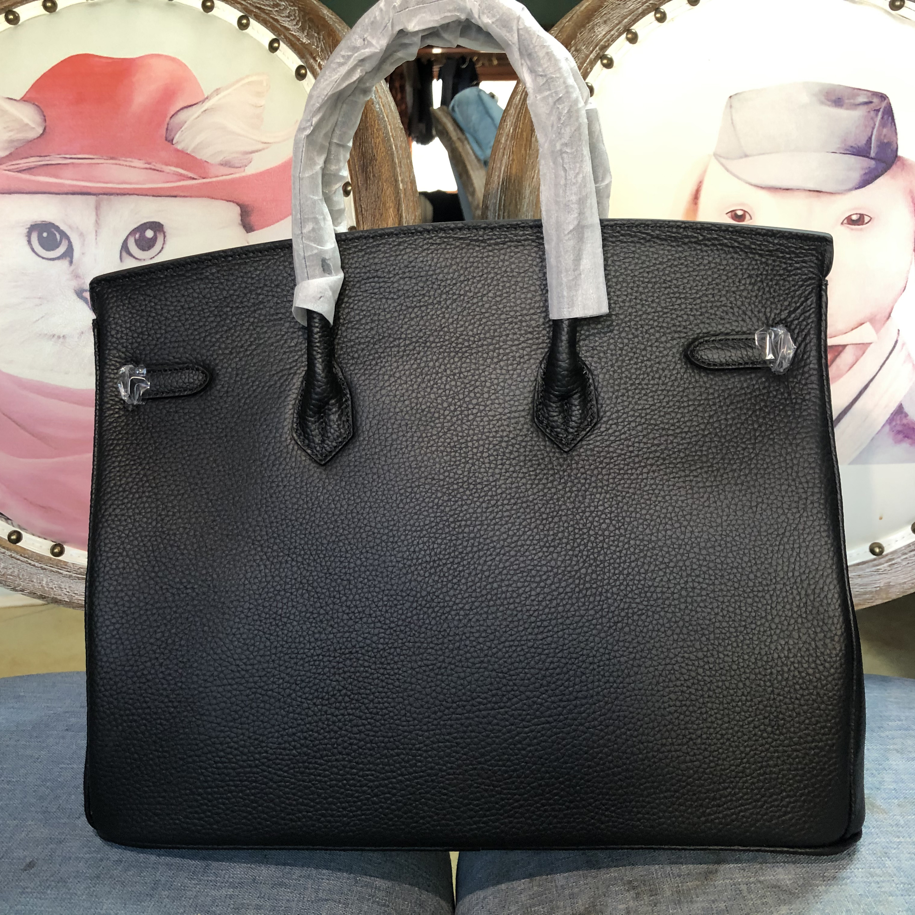 

Luxurys Gold Tote Large QUALITY 40CM&35CM High Strap Hole Brown Berkin Bag Handbag Designers Crossbody Women No Bags Gkrqu, Extra fee;no ship alone