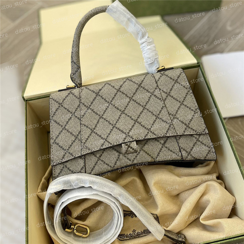 

Women Luxury Designer Handbags Purses Fashion Brand Shoulder Bag Classic Hourglass Crossbody Bags Full Letter Womens Handbag Small Totes